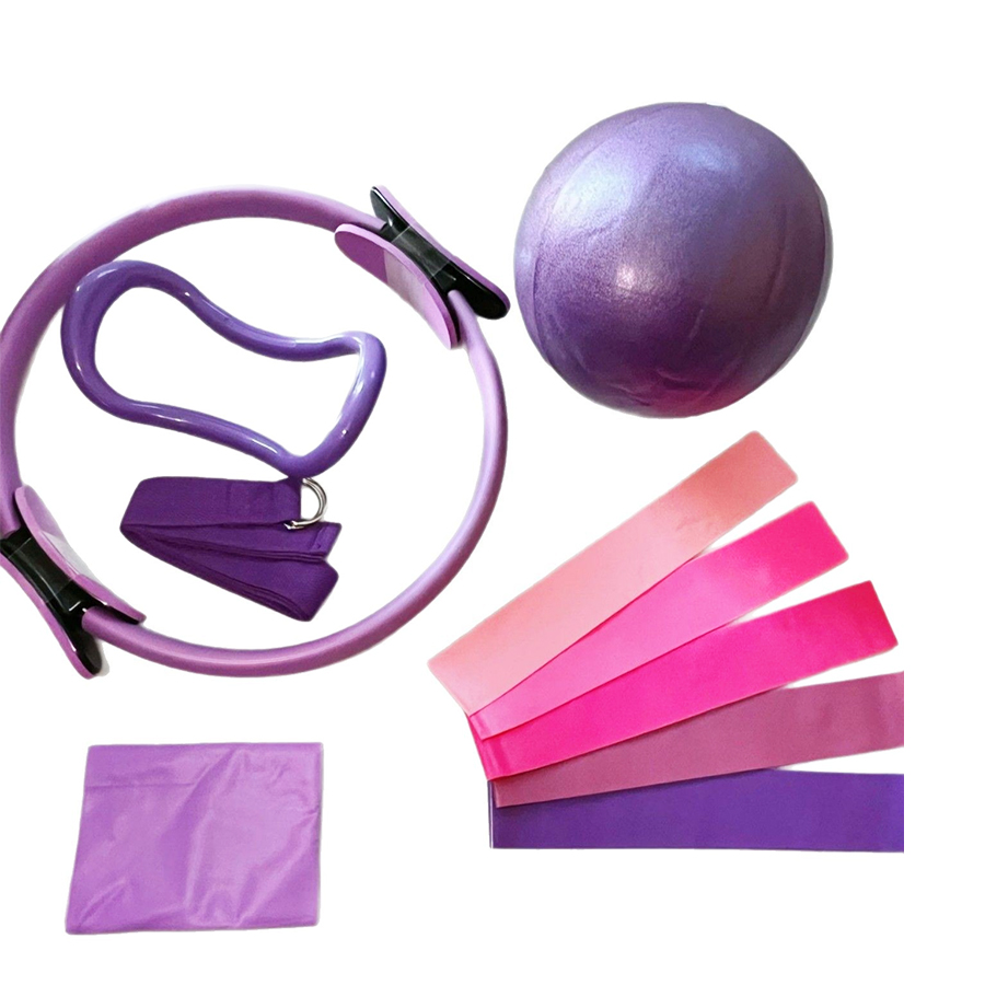Pilates Yoga Ball Exercises - LOGO personnalisé 5 pièces maison gymnastique