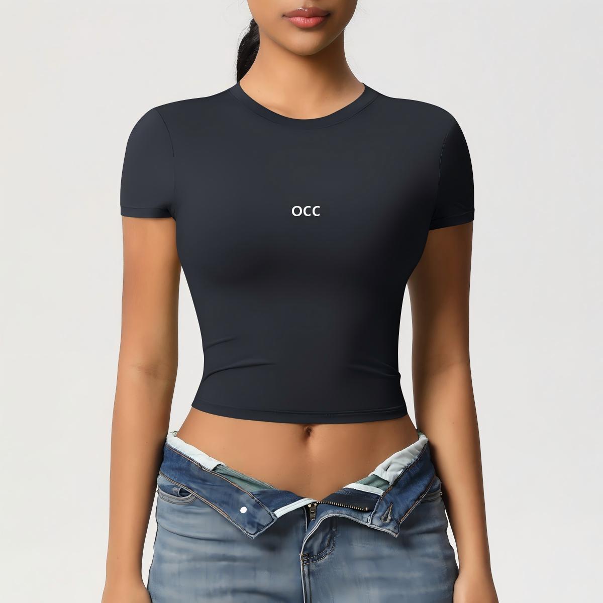 Pilates Yoga Fit - T-shirt de sport à manches courtes