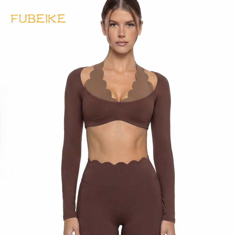 Pilates Yoga Fit - Tenue de yoga effet deux pièces