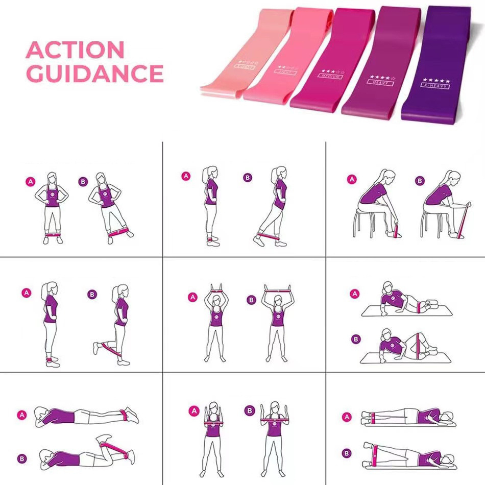 Ensembles de bandes de résista - Pilates Yoga Ball Exercises avis et prix