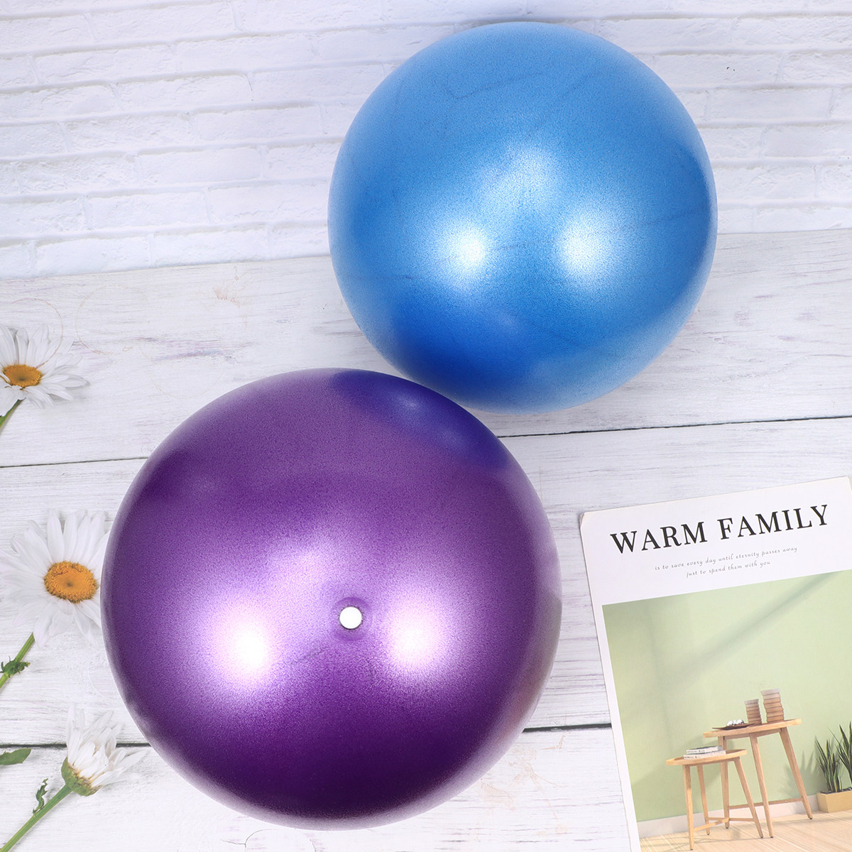 2 balles de yoga épaissies, à  - Pilates Yoga Ball Exercises avis et prix