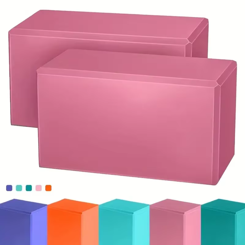 Blocs de yoga, briques en mous - Pilates Yoga Block Exercises avis et prix