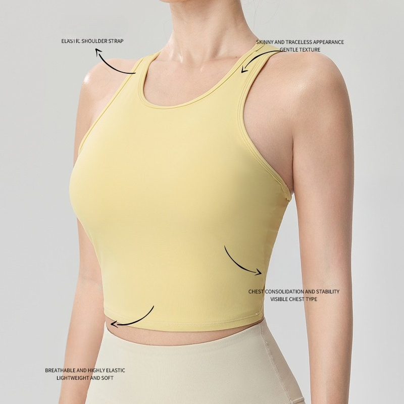 Gilet de sport intégré avec co - Pilates Yoga Fit avis et prix