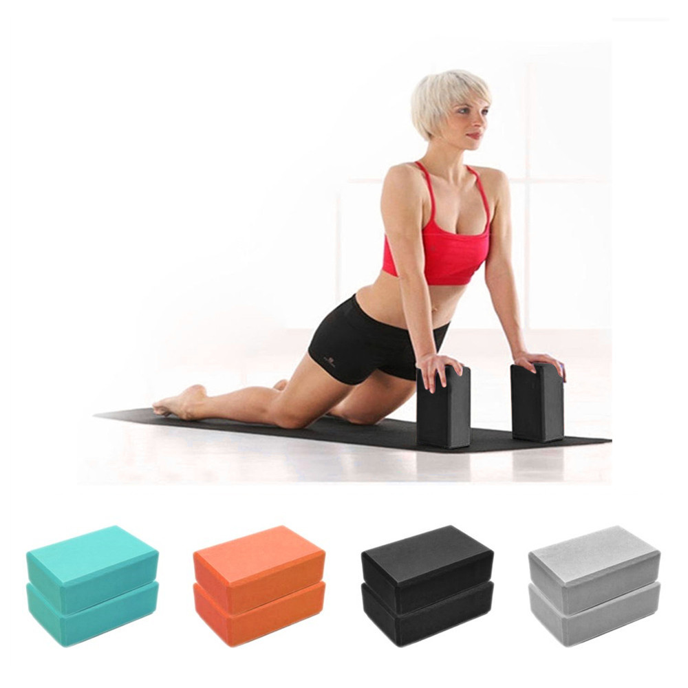 Bloc de Yoga EVA coloré, briqu - Pilates Yoga Block Exercises avis et prix