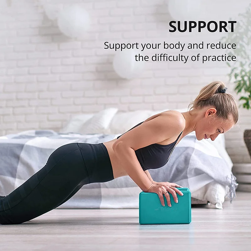 Blocs de yoga, cubes, briques  - Pilates Yoga Block Exercises avis et prix